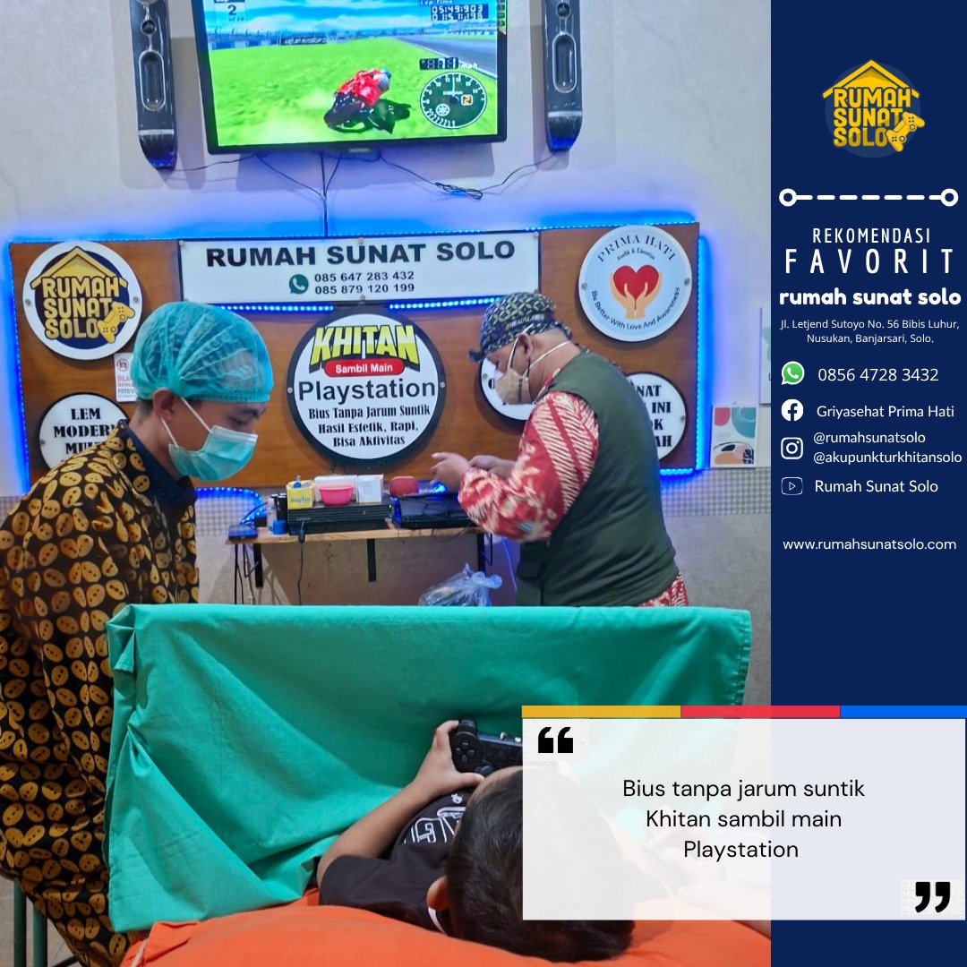 Area tunggu klinik yang ramah keluarga